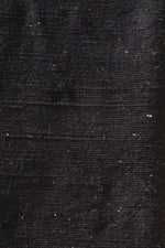Black Cotton Pom-Pom Blanket