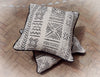 Black & white mud cloth cushion covers 50 x 50 cm 