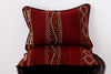 Pair of  Moroccan Vintage Zemmour Carpet Cushion Covers