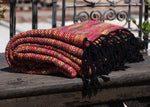 Luxury Wool & Cotton Twill Blanket (Multi coloured)