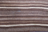 Vintage Brown Stripe Carpet Weekend Bag