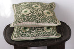 Pair of Traditional Hand Embroidered Cushion Covers